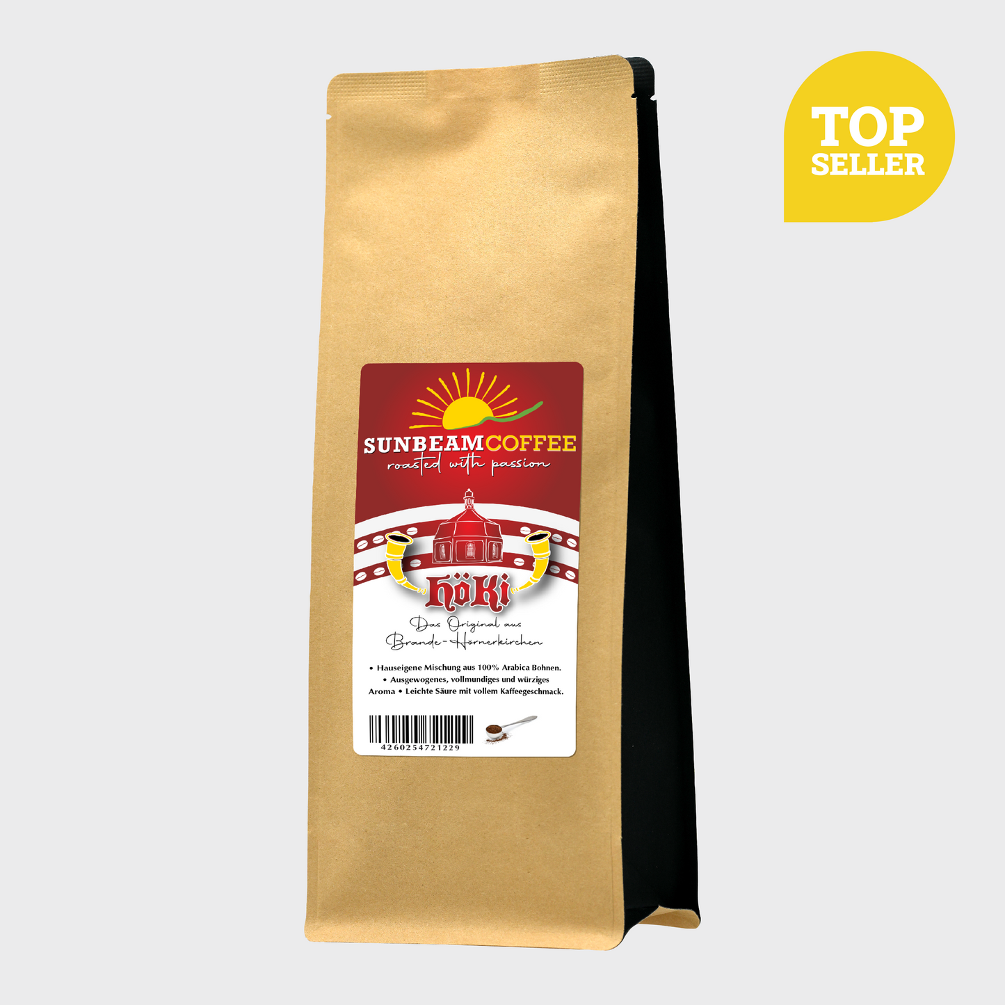 HöKi Mischung 100 % feinster Arabica Kaffee