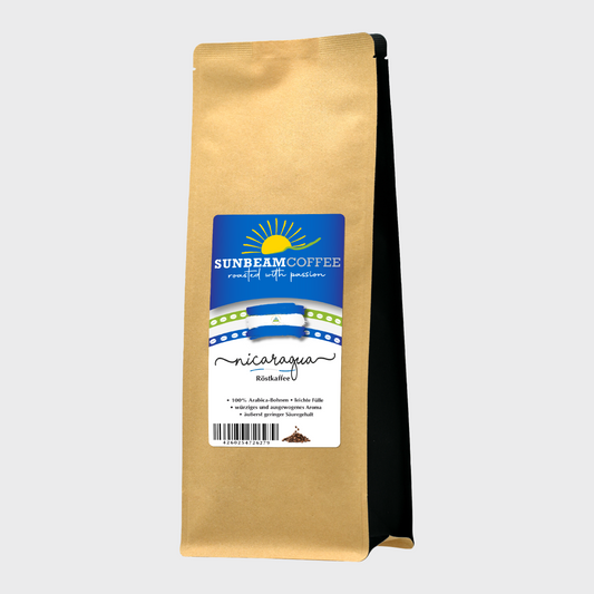 Nicaragua  100 % feinster Arabica Kaffee