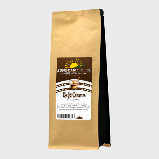 Café Crema 100 % feinster Arabica Kaffee