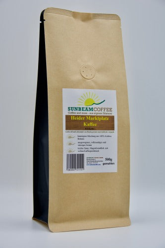 Heider Markplatz 100 % feinster Arabica Kaffee